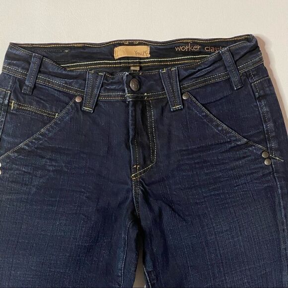 Yanuk | Worker Classic Mid Rise Boot Cut Stretch Jeans - Picture 2 of 9